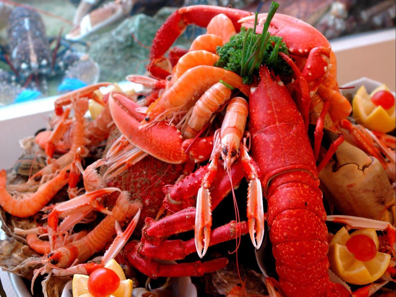 Logis Hotel Les Chardons Bleus Restaurant Le Bistrot De La Mer Роскоф Экстерьер фото